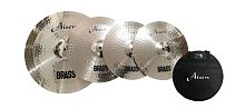 AISEN BRASS CYMBAL PACK 4PCS